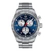 TISSOT Men’s Quartz Swiss-Made Silver Stainless Steel Blue Dial 45mm Watch T131.617.11.042.00