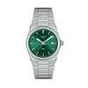 Tissot Unisex Quartz Swiss Made Silver Stainless Steel Green Dial 35mm Watch T137.210.11.081.00