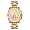 Michael Kors Women’s Quartz Chronograph Stainless Steel Gold Dial 40mm Watch MK6366
