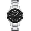 Emporio Armani Men’s Quartz Stainless Steel Black Dial 43mm Watch AR11181