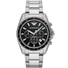 Emporio Armani Men’s Chronograph Quartz Stainless Steel Black Dial 44mm Watch AR6098