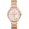 Michael Kors Women’s Quartz Stainless Steel Silver Dial 36mm Watch MK3887