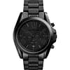 Michael Kors Men's Chronograph Quartz Stainless Steel Black Dial 42mm Watch MK5550