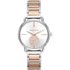 Michael Kors Women’s Quartz Stainless Steel Silver Dial 37mm Watch MK3709