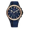 Tommy Hilfiger Men’s Quartz Blue Silicone Strap Blue Dial 44mm Watch 1791860