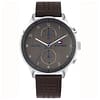 Tommy Hilfiger Men’s Quartz Leather Strap Grey Dial 44mm Watch 1791579