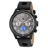 Tommy Hilfiger Men’s Quartz Leather Strap Grey Dial 46mm Watch 1791051