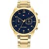 Tommy Hilfiger Men’s Quartz Stainless Steel Blue Dial 44mm Watch 1791783