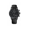 Hugo Boss Men’s Quartz Black Leather Strap Black Dial 44mm Watch 1512567