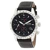 Hugo Boss Men’s Quartz Black Leather Strap Black Dial 44mm Watch 1513770