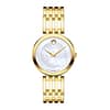 Movado Women’s Quartz Swiss Made Stainless Steel Mother of pearl Dial 28mm Watch 0607054