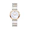 Movado Women’s Quartz Swiss Made Stainless Steel Mother of pearl Dial 28mm Watch 0607114