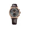 Hugo Boss Men’s Chronograph Quartz Leather Strap Grey Dial 41mm Watch 1513281