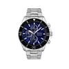 Hugo Boss Men’s Chronograph Quartz Stainless Steel Blue Dial 44mm Watch 1513704