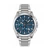 Hugo Boss Men’s Quartz Silver Stainless Steel Blue Dial 46mm Watch 1513884