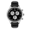 Hugo Boss Men’s Quartz Black Leather Strap Black Dial 43mm Watch 1513543
