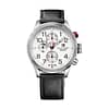 Tommy Hilfiger Men’s Quartz White Dial Black Leather Strap Watch 1791138