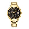 Tommy Hilfiger Men’s Quartz Stainless Steel Black Dial 48mm Watch 1710362