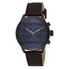 Tommy Hilfiger Men’s Quartz Brown Leather Strap Blue Dial 44mm Watch 1791593