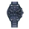 Tommy Hilfiger Men’s Quartz Stainless Steel Blue Dial 45mm Watch 1791853