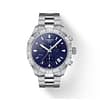 TISSOT Men’s Quartz Swiss-Made Silver Stainless Steel Blue Dial 44mm Watch T101.617.11.041.00