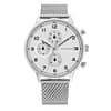 Tommy Hilfiger Men’s Quartz Silver Stainless Steel White Dial 44mm Watch 1791988