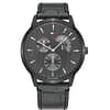 Tommy Hilfiger Men’s Quartz Leather Strap Grey Dial 44mm Watch 1710388