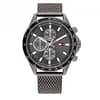Tommy Hilfiger Men’s Quartz Grey Stainless Steel Grey Dial 44mm Watch 1792019