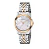 Gucci Women’s Swiss Made Quartz Stainless Steel Mother of Pearl Dial 27mm Watch YA126514