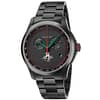 Gucci Men’s Swiss Made Quartz Black Stainless Steel Black Dial 44mm Watch YA126269