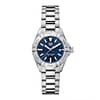 Tag Heuer Aquaracer Women’s Quartz Swiss Made Silver Stainless Steel Blue Dial 27mm Watch WBD1412.BA0741