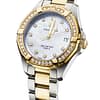 Tag Heuer Aquaracer Women’s Quartz Swiss Made Two-tone Stainless Steel White Dial 32mm Watch WBD1323.BB0320