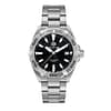 Tag Heuer Aquaracer Men’s Quartz Swiss Made Silver Stainless Steel Black Dial 41mm Watch WBD1110.BA0928