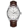 Tag Heuer Carrera Men’s Automatic Swiss Made Brown Leather Strap Silver Dial 41mm Watch WAR201B.FC6291