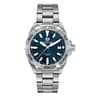 Tag Heuer Aquaracer Men’s Quartz Swiss Made Silver Stainless Steel Blue Dial 41mm Watch WBD1112.BA0928