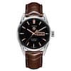 Tag Heuer Carrera Men’s Automatic Swiss Made Brown Leather Strap Black Dial 41mm Watch WAR201C.FC6291