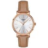 Tissot Women’s Quartz Swiss Made Beige Leather Strap White Dial 34mm Watch T143.210.36.011.00
