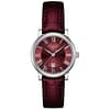 Tissot Women’s Quartz Swiss Made Burgundy Leather Strap Burgundy Dial 30mm Watch T122.210.16.373.00