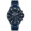 Emporio Armani Men’s Quartz Blue Ceramic Chain Blue Dial 43mm Watch AR70009