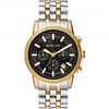 Michael Kors Men’s Quartz Two-tone Stainless Steel Black Dial 43mm Watch MK8954