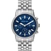 Michael Kors Men’s Quartz Silver Stainless Steel Blue Dial 43mm Watch MK8952
