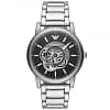 Emporio Armani Men’s Automatic Stainless Steel Black Dial 43mm Watch AR60021