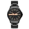Armani Exchange Men’s Quartz Black Stainless Steel Black Dial 46mm Watch AX2150