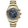 Versace Men’s Chrono Classic chronograph Gold Stainless Blue Dial 44mm Watch VEV700619