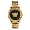 Versace Men’s Quartz Swiss Made Gold Stainless Steel Black Dial 43mm Watch VERD00818