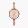 Michael Kors Women’s Quartz Stainless Steel Rose Gold Dial 36mm Watch MK3785