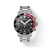 TISSOT Men’s Quartz Swiss Made Stainless Steel Black Dial 45mm Watch T120.417.11.051.01