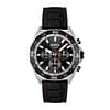 Hugo Boss Men’s Quartz Black Silicone Strap Black Dial 44mm Watch 1513969