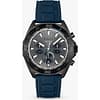 Hugo Boss Men’s Quartz Blue Silicone Strap Grey Dial 44mm Watch 1513972