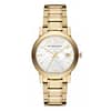 Burberry Ladies Stainless Steel White Dial Gold tone 34mm Watch BU9103
